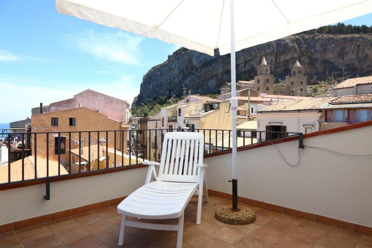 Вилла Terrazza Piazzetta Piazza Francesco Crispi Чефалу Экстерьер фото